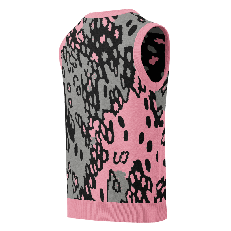 Pnky-Boo Pink Como Sweater Vest